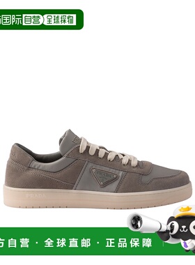 香港直邮PRADA 男士运动鞋 2EE364D7RFD002F0276 SS2025男鞋灰色