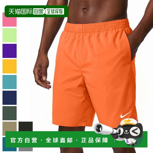 日本直邮Nike 男士泳裤带内裤泳装短裤纯冲浪沙滩裤NESSF558