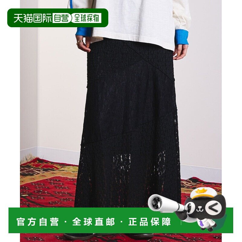 日本直邮ROSE BUD女士拼接蕾丝美人鱼半身裙A字裙 202261032006裙