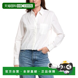 白色 bone碎骨格里衬衫 美国奥莱直发 自营rag