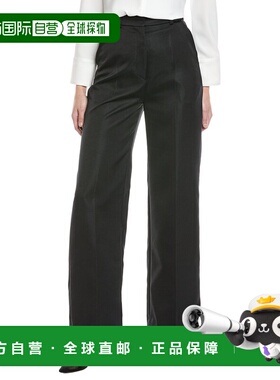 自营NANUSHKA Lanai Relaxed Leg Tailored Trouser - black 美国