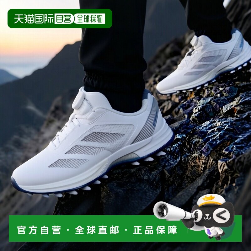 日本直邮Adidas/阿迪达斯无鞋钉时尚舒适低帮高尔夫球鞋女款 JS17图片