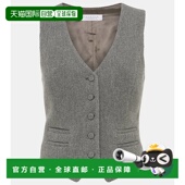 香港直邮Gabriela Hearst 女士 1h可退 Coleridge 羊毛羊绒背心