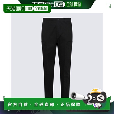 香港直邮MONCLER 男士休闲裤直筒裤 J20912A0003159703999 AW2024