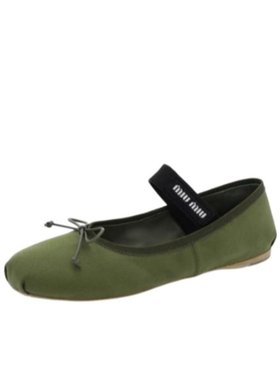 Miu Miu 徽标芭蕾舞鞋 5F794DQU6FDX05