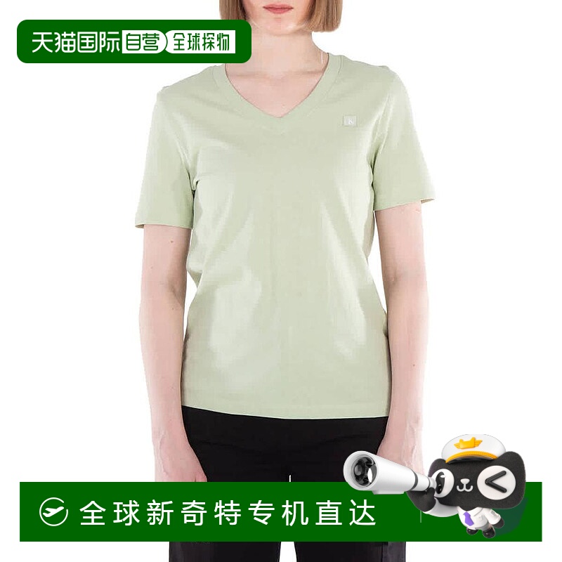 1h可退 【美国直邮】calvin klein 女士 上装T恤