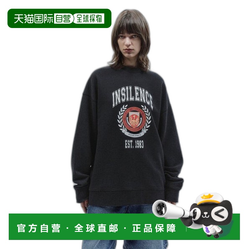 韩国直邮INSILENCE女款街头复古酷帅时髦设计师新款衬衫IW2D2TO17
