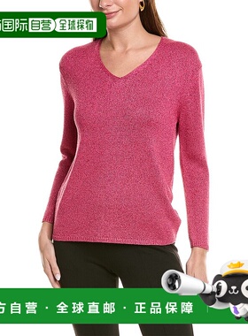 自营 st. john圣约翰Lurex毛衣-粉红色 美国奥莱直发新款
