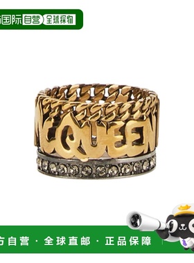 香港直邮ALEXANDER MCQUEEN 女士戒指 734763J160T7286 SS2023