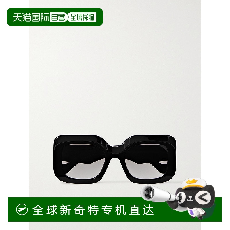 香港直邮潮奢 LOEWE 罗意威 女士 大款板材方框太阳镜 LW40035I