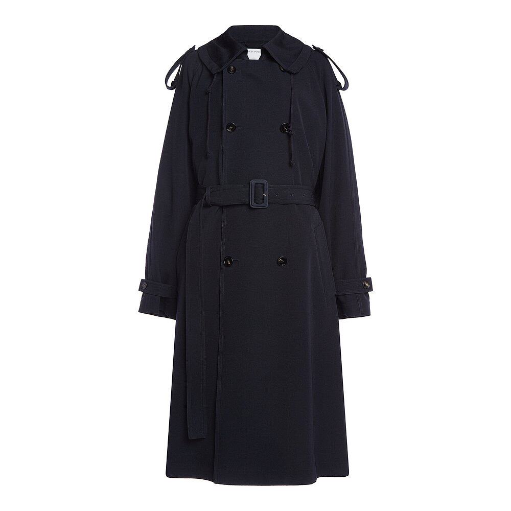 潮奢 bottega veneta 葆蝶家 女士 羊毛华达呢风衣