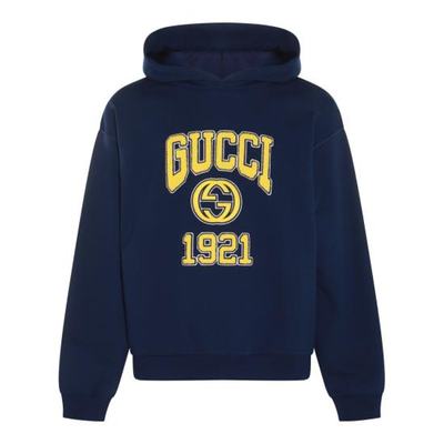 GUCCI24SS连帽衫 连帽卫衣男770842 XJF3O4030Blue