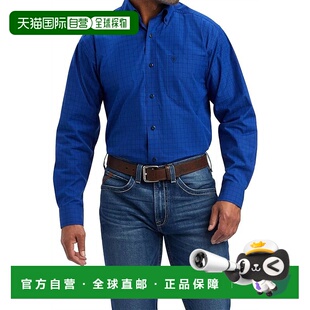 Classic Fit Shirt 自营ariatPro Blue Bentley blue Series