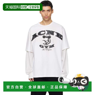1h可退 香港直邮潮奢 Acne Studios 艾克妮 男士 灰白色 Layered