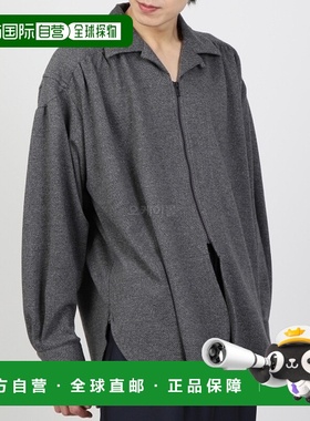 韩国直邮AIE Z Painter 系列 OT733 灰色平纹针织人字纹夹克羊毛