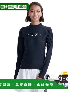 日本直邮ROXY 长袖防晒衣 [24SPRLY245034BLK] 黑色