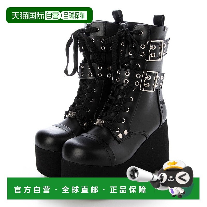 日本直邮YOSUKE 厚底系带靴 YO729BW20129