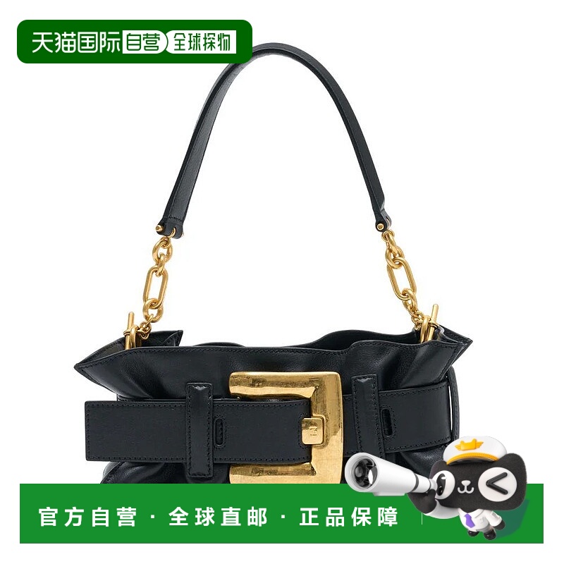 1h可退 香港直邮BALMAIN 女士单肩包 GN1AE994LSAX SS2026 黑色 B