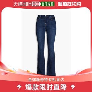 女士Le 香港直邮潮奢 Denim 高腰喇叭牛仔裤 Frame