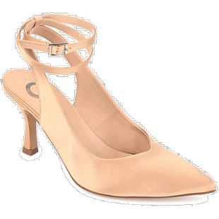 自营 Journee Collection 女式 Marcella 宽口浅口鞋 - 金色 美国