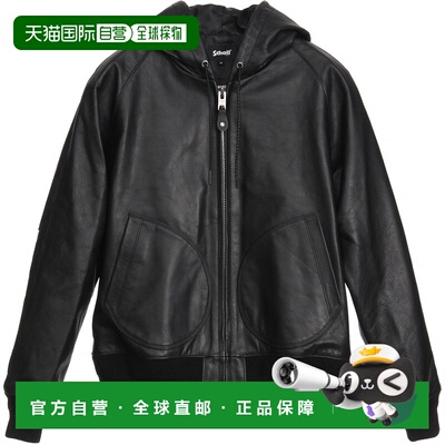 日本直邮Schott 男士连帽皮夹克 7825950055