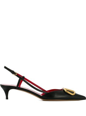 Valentino 华伦天奴 女士 Garavani 鞋跟黑色高跟鞋 5W2S0Q70DSH