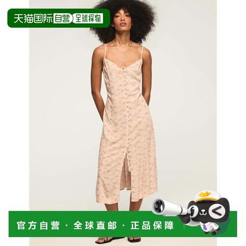 自营Lucky Brand Women's Festival Printed Simone Slip Dress -