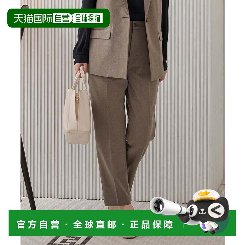 日本直邮Honeys 中缝压线九分裤 下裆60厘米 下装 裤子 套装 可水