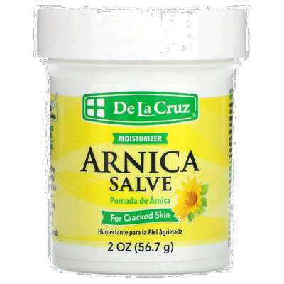 De La Cruz山金车膏润肤剂舒缓保湿干裂皮肤56.7g水杨酸甘菊盎司