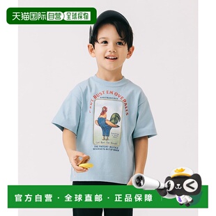 日本直邮Lee 2025SS 儿童特别定制款 T恤 9408 彩色印花短袖 1h可退