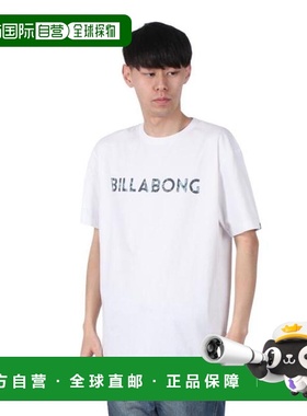 日本直邮BILLABONG UNITY logo半袖T恤 BF011200 白色 男士T恤