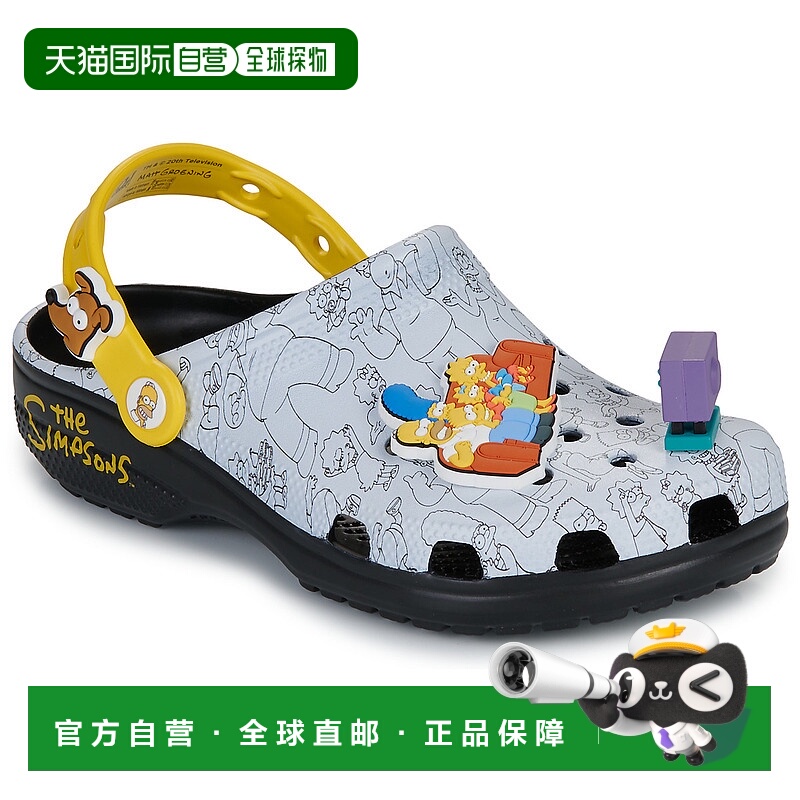 欧洲直邮Crocs  男女鞋 秋冬2025 拖鞋 The Simpsons Cls Clg