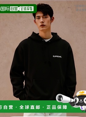 日本直邮Supreme 连帽衫黑色男士女士 SUPREME DROP8 019 黑色