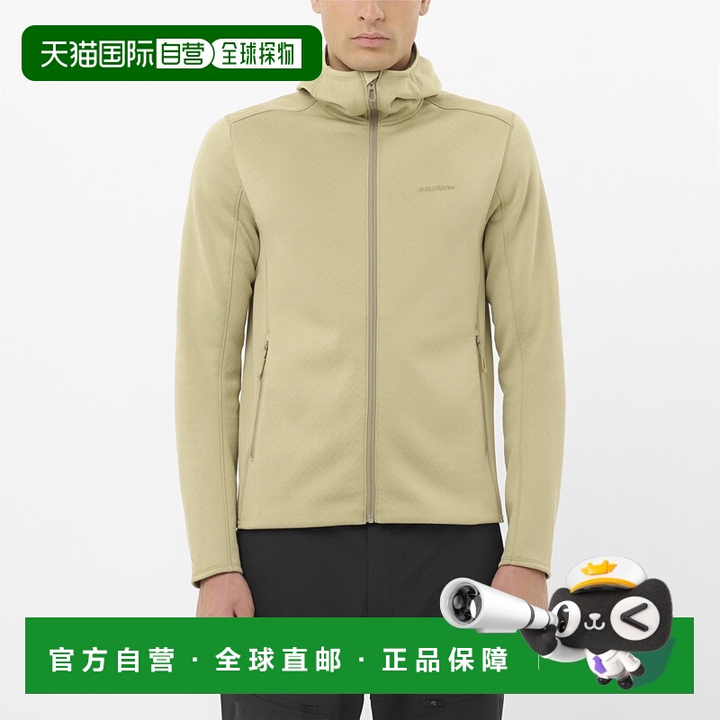 日本直邮SALOMON OUTLINE WARM 男士带帽中间层夹克 [outline-war