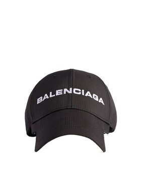 BALENCIAGA 男士帽子 8343994F2B71077 AW2025 黑色