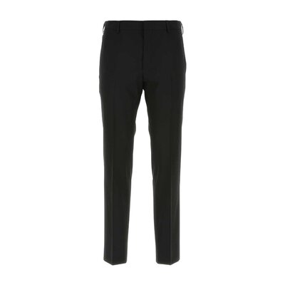 Prada 弹力羊毛徽标西裤 UP016411HAS212