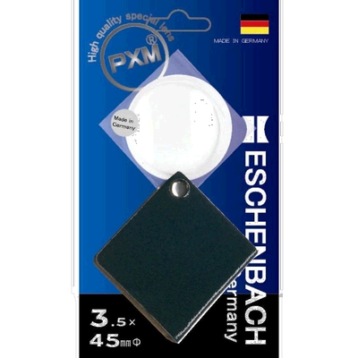 【日本直邮】宜视宝Eschenbach口袋便利放大镜3.5倍德国制黑色