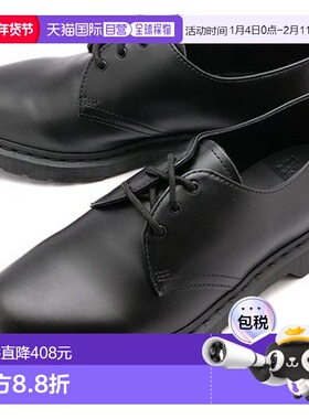 日本直邮Dr.Martens 1461 Mono Black Smooth皮鞋 [14345001 SS23