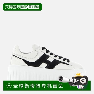 女款 欧洲直邮Hogan 白色运动鞋 Stripes黑色