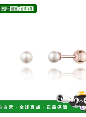 韩国直邮STONEHENGE 女士耳钉 SAG-23D19M-S4RP000 14k 单只