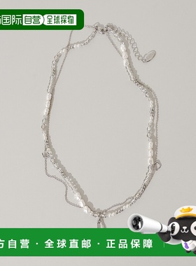 1h可退 日本直邮SMELLY 女士多巴塔层叠项链 异材质混搭设计 SM26