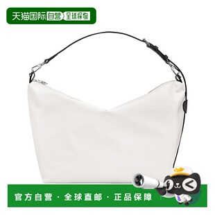 自营1h可退 欧洲直邮LONGCHAMP珑骧 女士白色Le Slouchy 单肩包