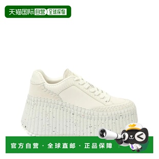 欧洲直邮chloe 女士 休闲鞋运动鞋厚底商场蔻依系带女鞋