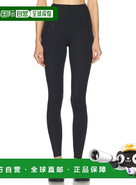 1h可退 香港直邮On 女士 Studio 打底裤 1WF10580553 black黑色