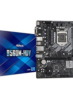 日本直邮Asrock华擎 主板 B560 M-HDV Intel10/11 CPU(LGA1200)