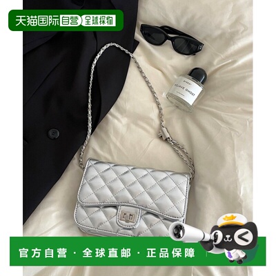 1h可退 日本直邮prose verse 女士 迷你链条肩背包 麂皮质感菱格