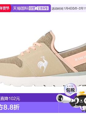 日本直邮Le Coq Sportif 休闲鞋La Seine SI/LASEINESI 灰色/橙色