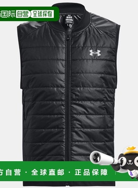 韩国直邮UNDER ARMOUR UA Launch 男式保温背心 1380870黑色