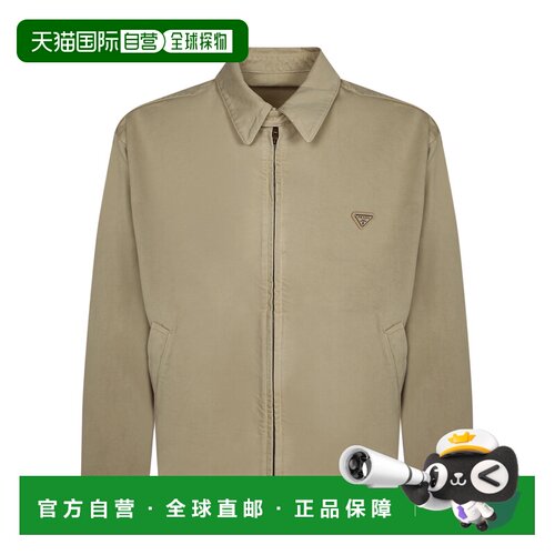 香港直邮PRADA 男士夹克 GEB3161954F0630 AW2026 浅棕色 GIUBBIN