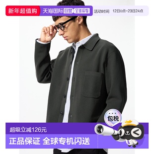 日本直邮Uniqlo Milano 针织衬衫式开衫 478550优衣库长袖